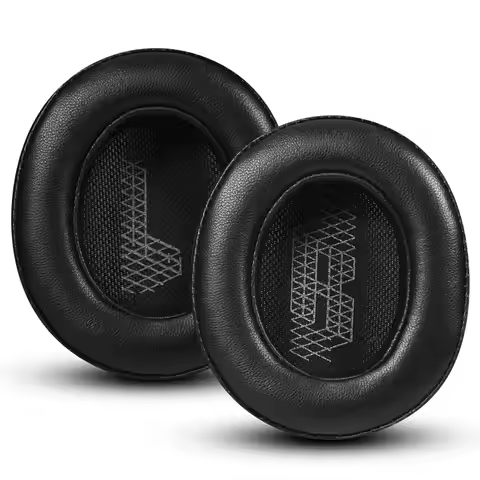 Sheepskin Ear Pads for JBL Live 650BTNC, E65BTNC, Duet NC, Live 660 BTNC Replacement Memory Foam Ear