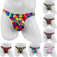 Underwear Men Lingerie Low Waist Mens Brief Pattern Sexy Sexy Thong Thong