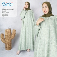 TERLARIS BAJU WANITA DRESS MAXI MIDI Gamis Jumbo  MEGHAN Maxi  Binti