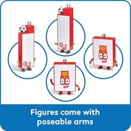 hand2mind Numberblocks Friends 11 12 Figures, Math Counting Toys for Preschoolers 3-5 Years, Educati