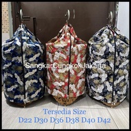 Kerodong Sangkar Cungkok Double Layer Motif Burung Import Ori Cungkok