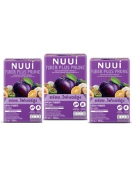 NUUI FIBERRY PRUNE หนุย ไฟเบอร์รี่ พรุน ช่วยกระตุ้นการขับถ่าย 1*10 (1 กล่อง รวม 10 ซอง) ใยอาหารสูง ม