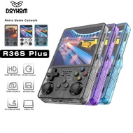 BOYHOM R36PLUS Handheld Game Console 4.0inch Big Screen 20000+ Games PK R36S Portable Pocket Video P