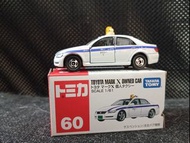 2008年 絕版 Tomica Toyota Mark X 個人的士 1:61