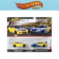 HOT WHEELS PREMIUM CAR CULTURE 2-PACK HONDA CIVIC TYPE R (EK9)
