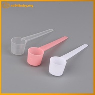 xo94bsby 10Pcs 5g Measuring Spoons Coffee Protein Milk Scoop Home Kitchen Gadgets DIY Plastic Measur