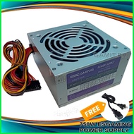 ♀ ❧ ESGAMING POWER SUPPLY UNIT(PSU)FREE POWER CORD 700-750WATTS FOR DESKTOP CPU GAMING