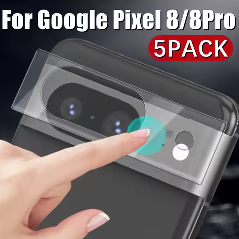 Camera Lens Film For Google Pixel 8 Pro 8Pro Pixel8 3D Curved Tempered Glass Back Lens Protector For