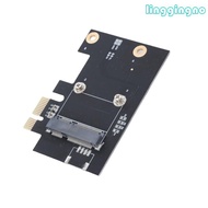 RR Desktop Computer  Card Half Mini PCIE to PCIE X1 for Mini PCIE Wifi Adapter PC Desktop