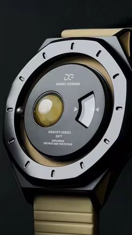 Daniel Gorman Planetary Number 8 Planets Quartz Watch Pluto Neptune Mercury Saturn Mars Jupiter Uran