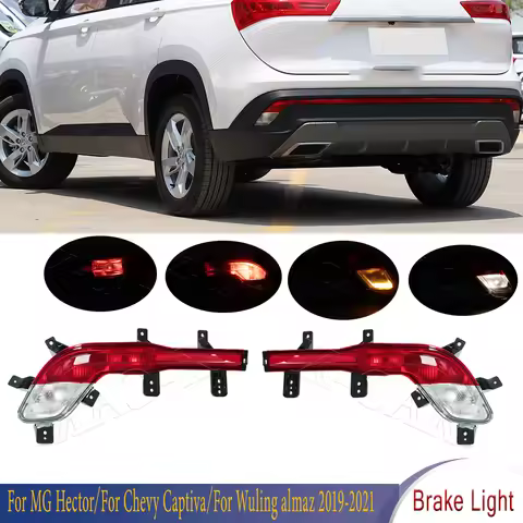 For MG Hector /Chevrolet Captiva /Wuling almaz 2019-2021 Baojun 530 Rear Bumper Brake Light Reflecto