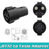 AASS-LENZ J1772 Charging Adapter For Tesla Model 3 Y S X, SAE J1772 EV Adapter J1772 To For Tesla