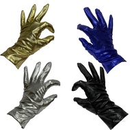 Crazy 2pcs Women s Half Finger Leather Gloves Fashionable Mittens Comfortable Gloves