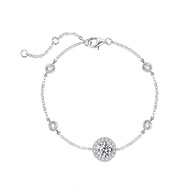 Niche Bracelet Silver Jewelry Female Simple Low-Key s925 Star Sterling Silver Star Point Jewelry Rou