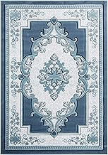 United Weavers of America Bristol Fallon Aqua Area Rug, 7'10" x 10'6"