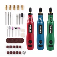 Ready Stock HJ102 3.7V Cordless Mini Rotary Tool USB 5V Rechargeable 3 Speed 5000-15000rpm Lithium B