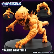 Training Monster (Yoju) [3]-No. 8-Aberration Monstrosity/32mm scale 3D printed miniature PSK