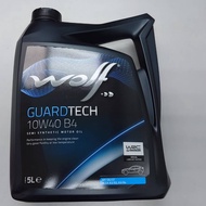 5 Liter - Semi Synthetic Engine Oil 10W 40 B4 - Wolf Brand