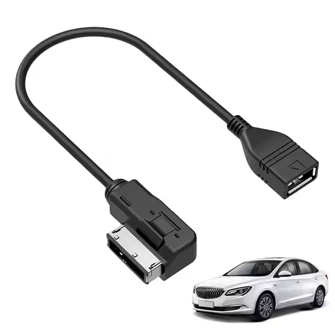 USB AUX Cable Music MDI MMI AMI To USB Female Interface Audio AUX Adapter Data Wire for VW for Audi 