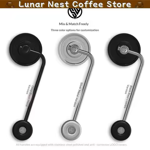 New Starwave Foldable Crank Arm Flat Handle Kit For Comandante C40 C60 Grinder Manual Coffee Grinder