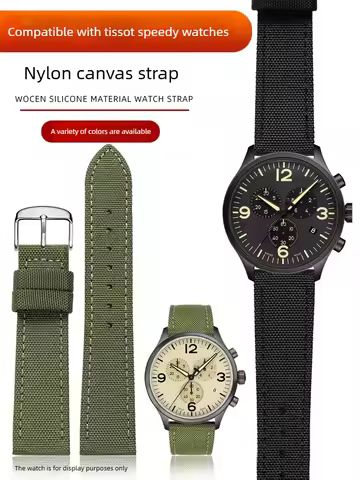 Suitable for Tissot 1853 Suchi Casio IWC Omega Mido Ck New Nylon Canvas Watch with Men and Women