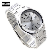 Velashop นาฬิกาข้อมือผู้ชาย Casio  สีเงิน/ขาว สายสแตนเลส รุ่น MTP-1183A-7ADF, MTP-1183A-7A, MTP-1183A