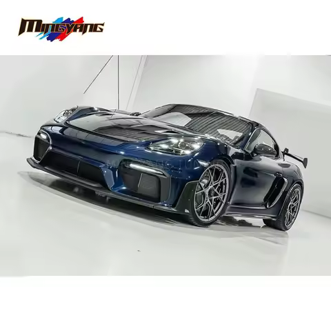 Brand New New Arrival 718 Upgr to GT4 RS Den Car Bumpers Conversion Spoiler Bodykit for Cayman Boxst