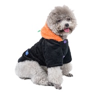 Wholesale Funny Dog Costume Pumpkin Head Pet Halloween Outfit Edition