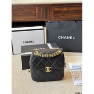 
Cowhide Version Ado Backpack Six Colors Available Garbage Bag Oil Wax Leather Underarm Bag Chain Ha