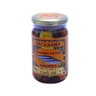 Octavio Spanish Style Sardines In Corn Oil Hot &amp; Spicy 220 g