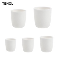 [TENOL] Crucibles Melting Casting Refining Aluminum Corundum Crucible 20ml -150ml