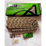New Packing Aji Racing Chain O-Ring Gold Rantai Aji Racing (428-132L)