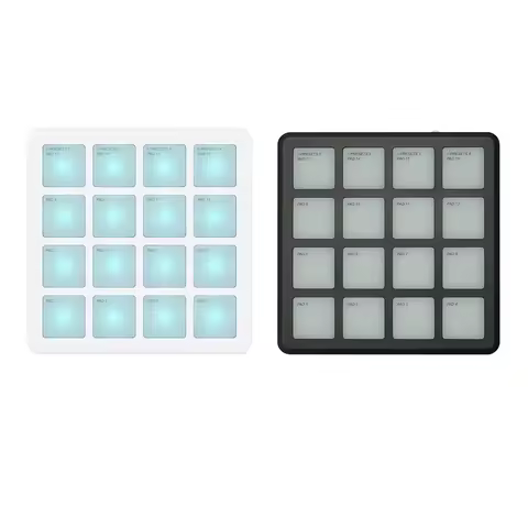 M-VAVE SMC-PAD Pocket Pad Portable Wireless MIDI Controller 16 Pads Suitable Percussion DJ Music Arr