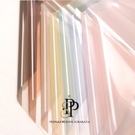 1 ROLL 55CM x 10 YARD 1 PACK CONTAINS 20 SHEETS OF CRYSTAL CHRYSTAL PAPER WRAP FLOWER WRAPPING KOREA