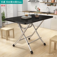 YQ31 Folding Table Rental House Table Rental Household Dining Table Study Table Stall Portable Outdoor Dormitory Dining