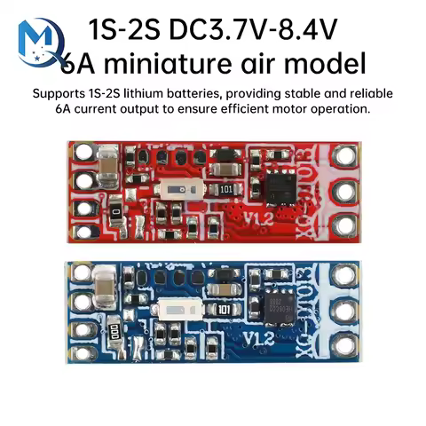 1S-2S DC3.7V-8.4V 6a Miniature Aeromodelling Brushless Esc Motor Speed Controller Driver Board For 1