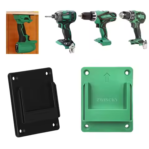 Wall Mount Machine Storage Rack Electric Tool Holder Bracket Fixing Devices Fit Hitachi Hikoki For M