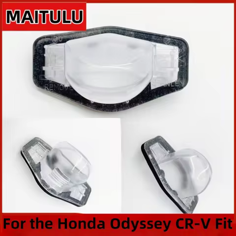 Rear License Plate Light Shell Case Cover For Honda CR-V Odyssey RB1 RB3 2005-2014 Fit GD3/GD8/GK5 2