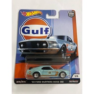 Hotwheels 69 Ford Mustang Boss 302 Gulf Premium