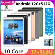 Tablet P20 10.1 Inch Android PC 10 Core 12GB+512GB wifi bluetooth Mobile Phone Tablets phone
