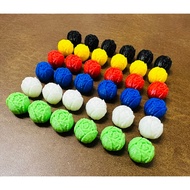 [Plastic] Cabbage Farm Boardgame (TH): 3D-Token Upgrade Kit For Game Boards