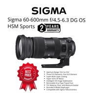 Sigma 60-600mm F/3.5-6.3 DG OS HSM SPORTS LENS FOR CANON/NIKON (2 years warranty)super telephoto zoo