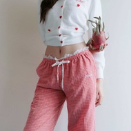 FLAT2112 FF0791 : BAJI TROUSERS กางเกงขายาว แต่งระบายรอบเอว