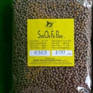 💛SUPER ONE FISH POWDER 6363 400g dedak biji pellet ikan dedak pancing umpan pancing umpan ikan fish 