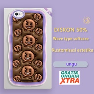 Jasouwe Apple iphone 6 6S 7 8 11 PRO PLUS SE X XR XS MAX latest casing hp BTS SUGA BT21 SHOOKY 3D so