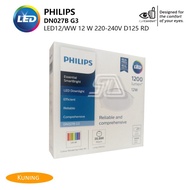 Philips DN027B G3 LED12/WW 12W 220-240V D150 RD LED Downlight
