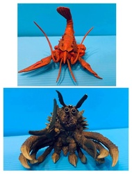 絕版 萬代 Bandai 哥吉拉 怪獸 系列 HG 南海 大怪獸 大決鬥 加尼美 螃蟹 伊比拉 龍蝦 扭蛋 公仔 東寶 特攝
絕版 萬代 Bandai 哥吉拉 怪獸 系列 HG 南海 大怪獸 大決鬥