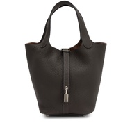 Hermès Ebene Clemence Picotin Lock 18 Palladium Hardware, 2021