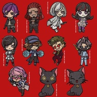 Ready Stock Akudama Drive Iron On Dtf Patches "Anime hot selling" Embroidery Motive