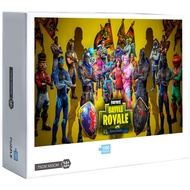 New Fortnite 300 500 1000 Pieces Jigsaw Puzzle Home Decoration Game Gift D